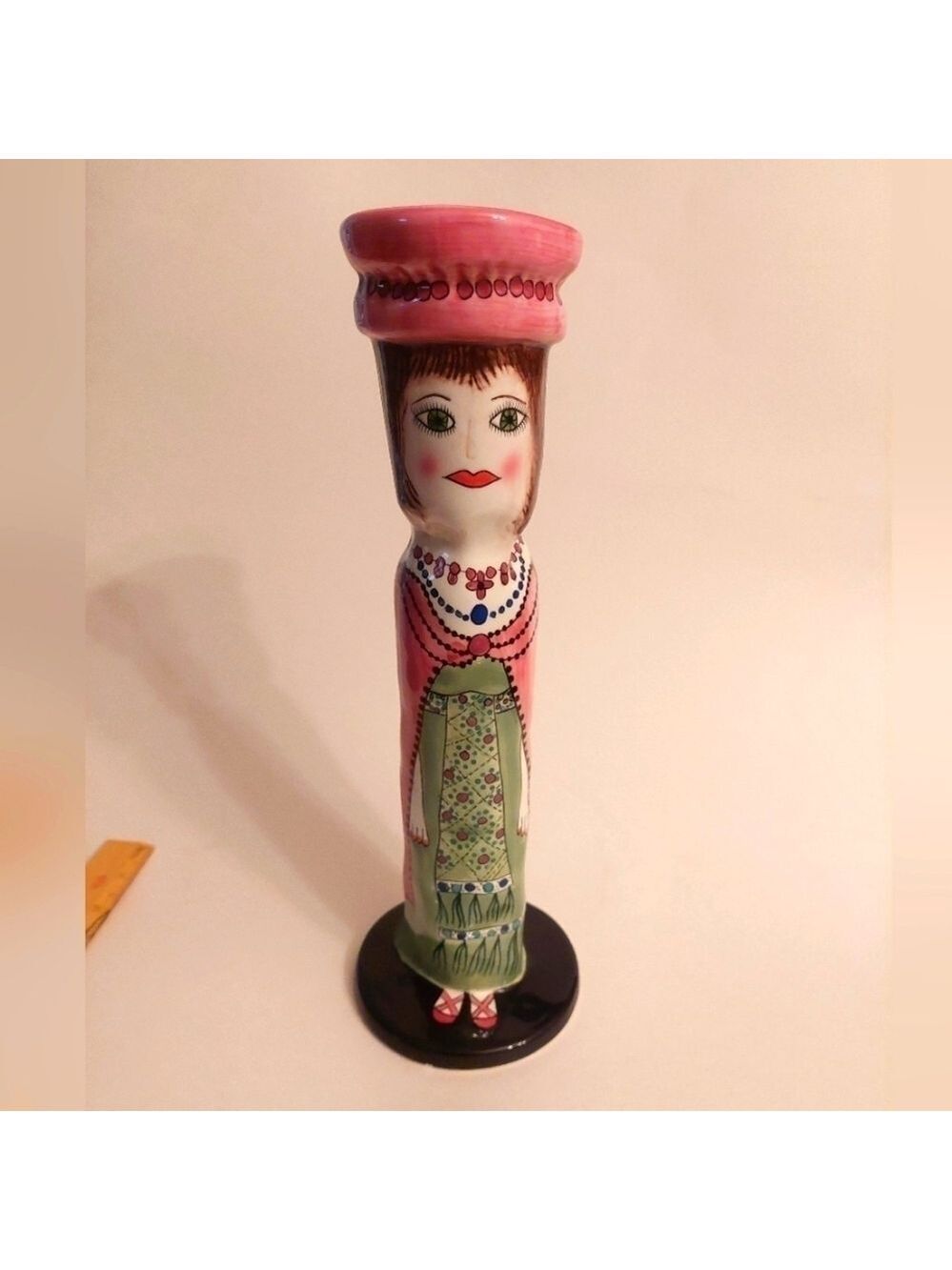 Vintage & Retired* Susan Paley Bella Casa Ganz Candle/Bud Vase "Chloe"